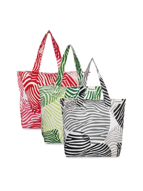 Anekaant Set Of 3 Multicoloured Printed Shoulder Bag, Multi