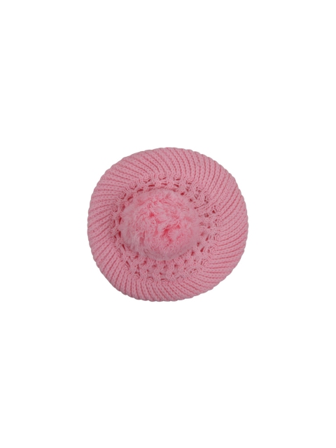 NOISE Women Pink Solid Beanie