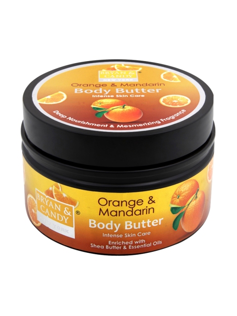 BRYAN & CANDY NEW YORK Unisex Orange & Mandarin Body Butter 200 gm
