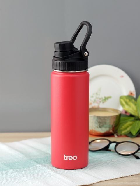 Treo Unisex Red & Black Go-Active 600 Vacuum Insulated Hot & Cold Sipper Water Bottle 590 ml
Treo Unisex Red & Black Go-Active 600 Vacuum Insulated Hot & Cold Sipper Water Bottle 590 ml