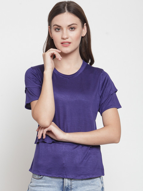 armure Women Violet Solid Top
armure Women Violet Solid Top