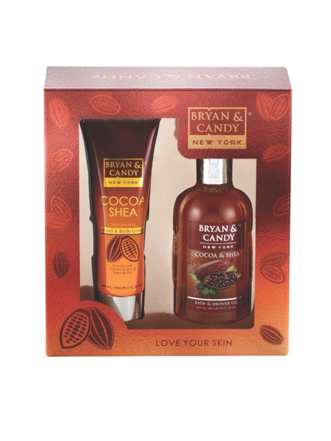 BRYAN & CANDY NEW YORK Unisex Set of Cocoa Shea Body Lotion & Shower Gel, Brown
BRYAN & CANDY NEW YORK Unisex Set of Cocoa Shea Body Lotion & Shower Gel, Brown