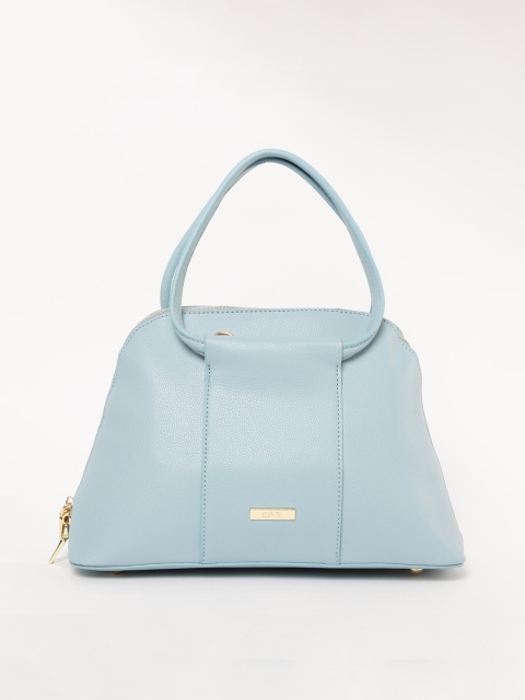 CODE by Lifestyle Blue Solid Handheld Bag