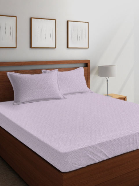 Boutique Living India Lavender Abstract 300 TC Cotton 1 King Bedsheet with 2 Pillow Covers
Boutique Living India Lavender Abstract 300 TC Cotton 1 King Bedsheet with 2 Pillow Covers