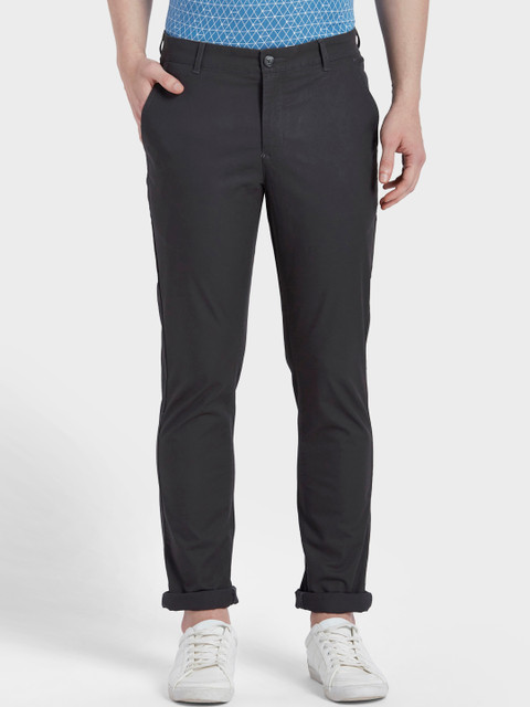 ColorPlus Men Grey Regular Fit Solid Chinos
ColorPlus Men Grey Regular Fit Solid Chinos