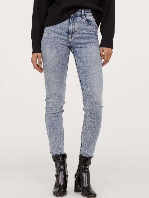 H&M Women Blue Jeans Skinny Fit