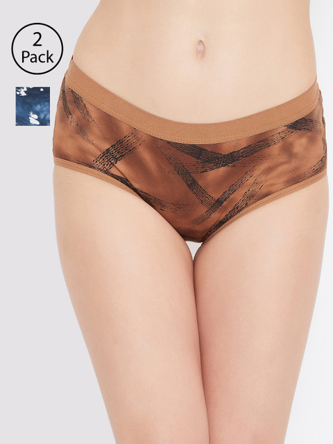 Leading Lady Women Pack of 2 Assorted Hipster Briefs L-7-BRN-NB-2
Leading Lady Women Pack of 2 Assorted Hipster Briefs L-7-BRN-NB-2