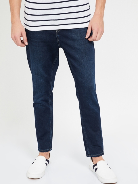 Forca by Lifestyle Men Blue Slim Fit Mid-Rise Clean Look Jeans