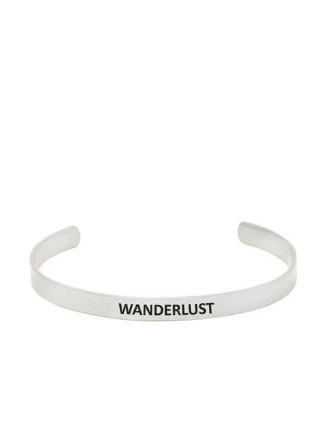 Unniyarcha Jewellery Women 92.5 Pure Sterling Silver Wanderlust Engraved Cuff Bracelet
Unniyarcha Jewellery Women 92.5 Pure Sterling Silver Wanderlust Engraved Cuff Bracelet