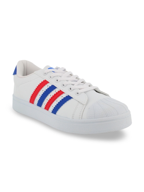 Sparx Men White Sneakers