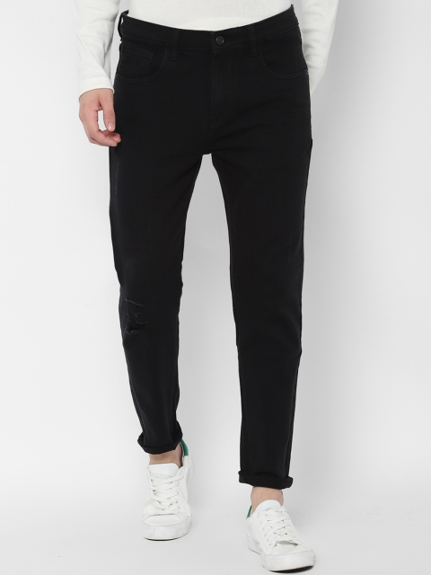 SKULT by Shahid Kapoor Men Black Regular Fit Mid-Rise Low Distress Stretchable Jeans
SKULT by Shahid Kapoor Men Black Regular Fit Mid-Rise Low Distress Stretchable Jeans