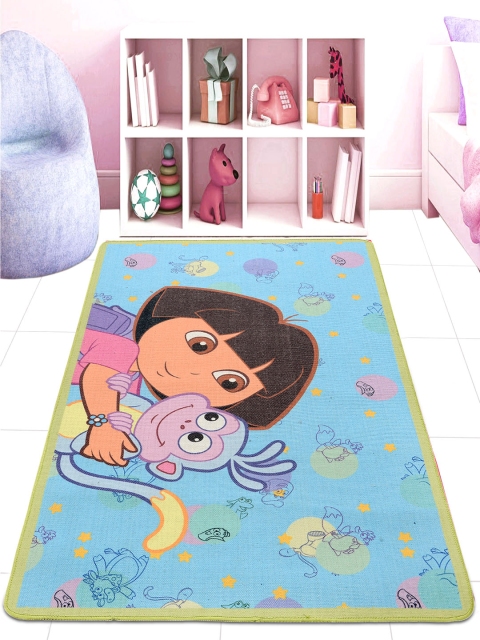 Saral Home Kids Turquoise Blue & Peach-Coloured Dora Printed Anti-Skid Dhurrie
Saral Home Kids Turquoise Blue & Peach-Coloured Dora Printed Anti-Skid Dhurrie