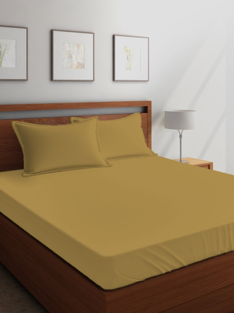 Boutique Living India Yellow Solid 300 TC Cotton 1 King Bedsheet with 2 Pillow Covers
Boutique Living India Yellow Solid 300 TC Cotton 1 King Bedsheet with 2 Pillow Covers