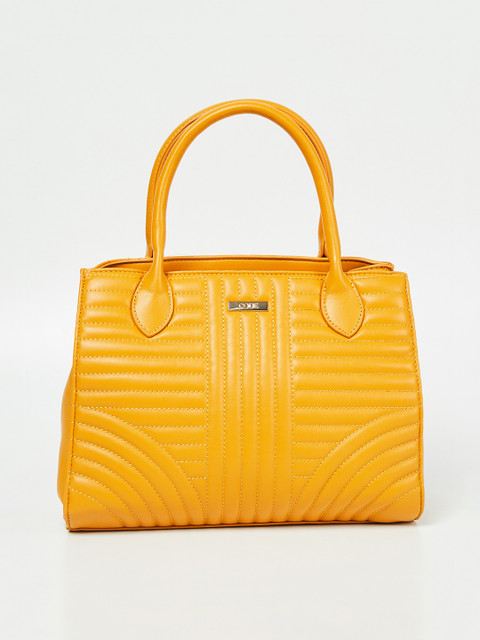 CODE by Lifestyle Mustard Yellow Textured Handheld Bag
CODE by Lifestyle Mustard Yellow Textured Handheld Bag