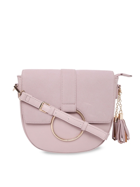 Forever Glam by Pantaloons Pink Solid Sling Bag
