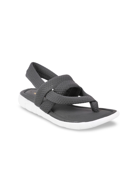 WALKWAY Women Grey Open Toe Flats