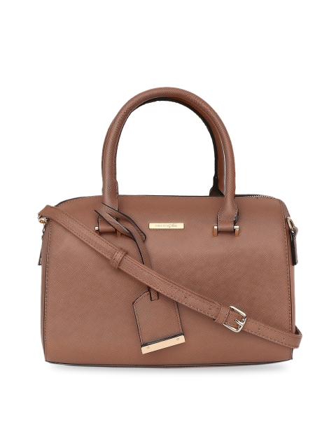 Forever Glam by Pantaloons Brown Solid Handheld Bag