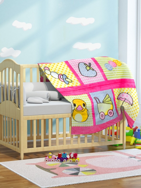KLOTTHE Multicoloured Cartoon Characters Mild Winter 600 GSM Baby Bed Blanket, Multi
KLOTTHE Multicoloured Cartoon Characters Mild Winter 600 GSM Baby Bed Blanket, Multi