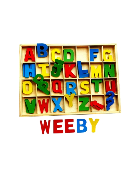 Webby Unisex Kids Multicolored Wooden Educational Capital Alphabets Puzzle Box, Multi
Webby Unisex Kids Multicolored Wooden Educational Capital Alphabets Puzzle Box, Multi