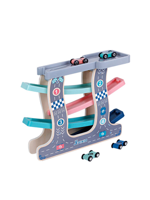 Webby Unisex Kids Multicolored Ramp Race Track Car Set Toy With 4 Cars, Multi
Webby Unisex Kids Multicolored Ramp Race Track Car Set Toy With 4 Cars, Multi