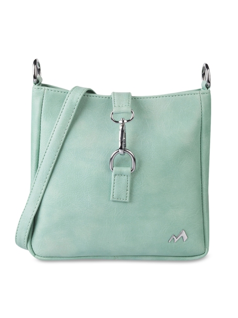 Metro Green Solid Sling Bag