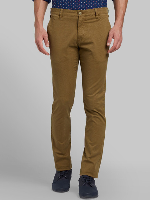 Parx Men Khaki Slim Fit Printed Regular Trousers
Parx Men Khaki Slim Fit Printed Regular Trousers