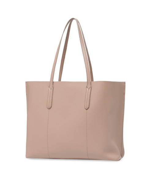 Forever New Dusty Pink Solid Tote Bag