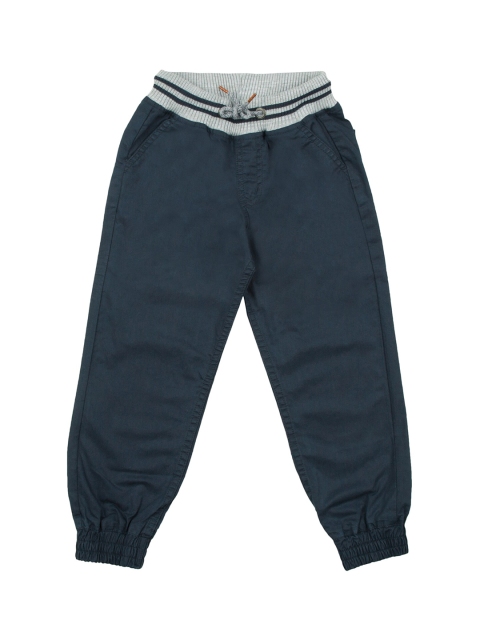 Cherokee Boys Navy Blue Solid Joggers