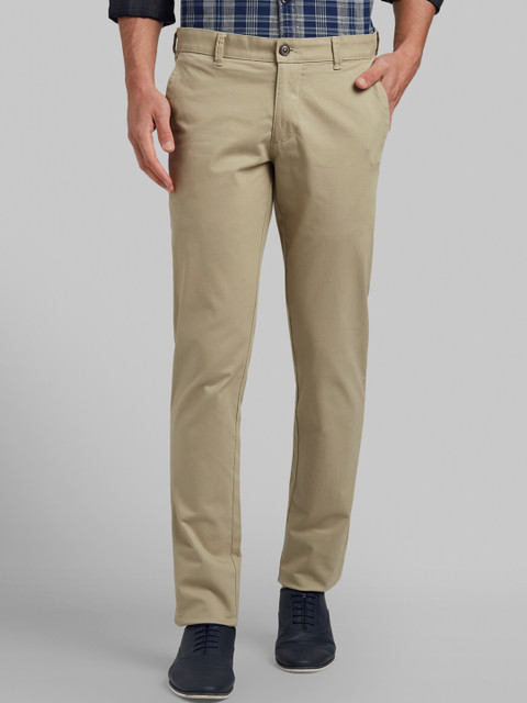 Parx Men Beige Tapered Fit Solid Regular Trousers
Parx Men Beige Tapered Fit Solid Regular Trousers