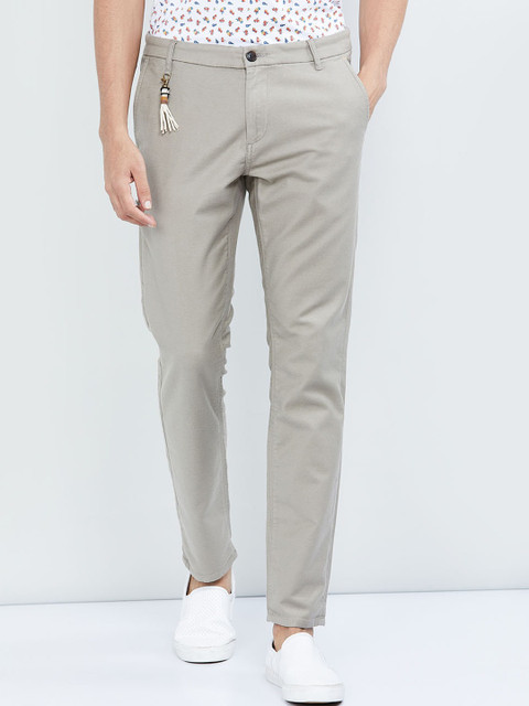 max Men Grey Skinny Fit Solid Chinos
max Men Grey Skinny Fit Solid Chinos