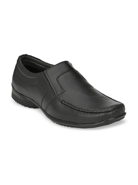 Ferraiolo Men Black Formal Slip-Ons