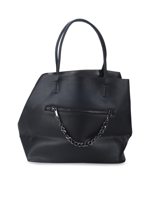 ALDO Black Textured Shoulder Bag
