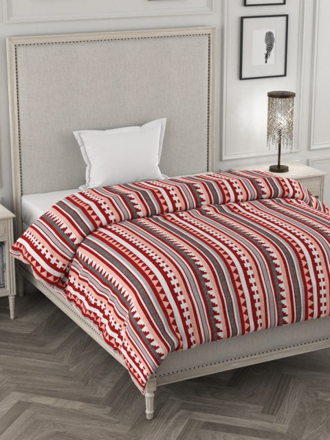 Portico New York Multicoloured Striped Heavy Winter 120 GSM Single Bed Comforter, Multi
Portico New York Multicoloured Striped Heavy Winter 120 GSM Single Bed Comforter, Multi