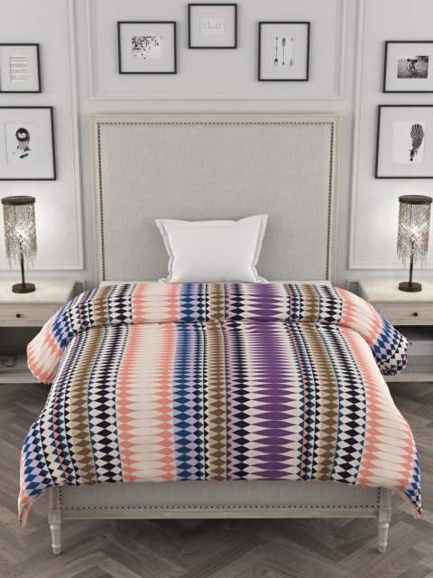 Portico New York Multicoloured Striped Heavy Winter 120 GSM Single Bed Comforter, Multi
Portico New York Multicoloured Striped Heavy Winter 120 GSM Single Bed Comforter, Multi