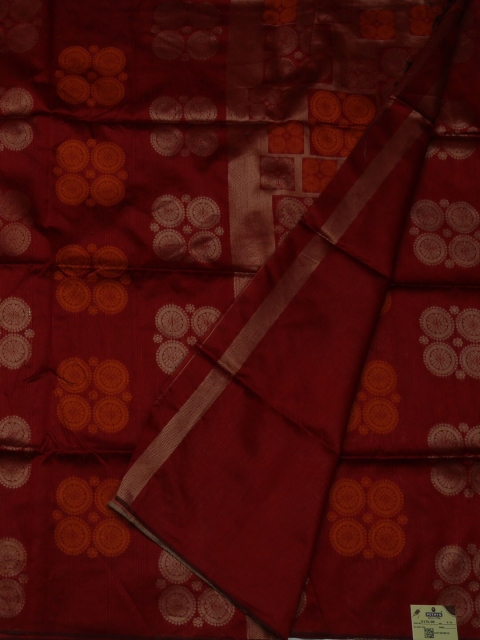 Pothys Maroon Woven Design Art Silk Saree