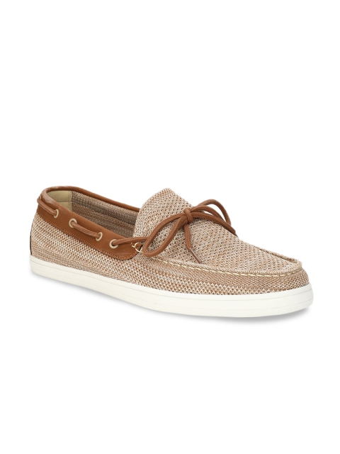 ALDO Men Brown Boat Shoes