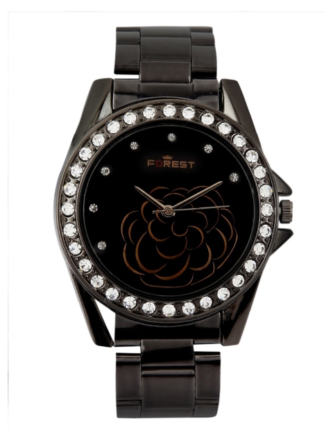 FOREST Women Black Analogue Watch FR-20834F06