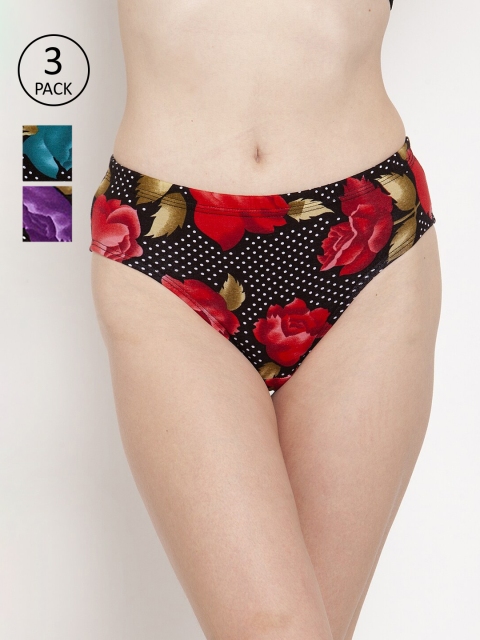 Innocence Pack of 3 Briefs BBAPLIN90306, Multi