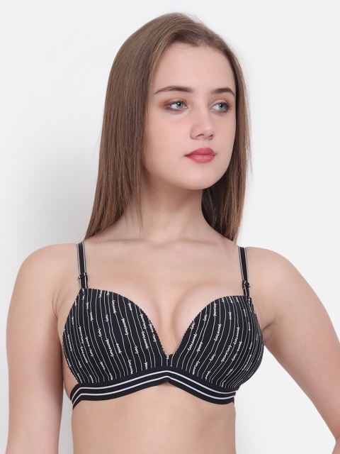 Golden Girl Black Printed Non-Wired Lightly Padded Plunge Bra Love Seecret_Black_30A
Golden Girl Black Printed Non-Wired Lightly Padded Plunge Bra Love Seecret_Black_30A