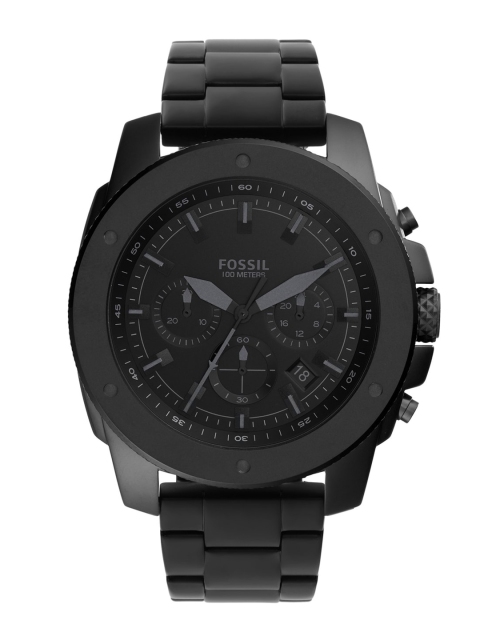 Fossil Men Black Analogue Watch FS5717