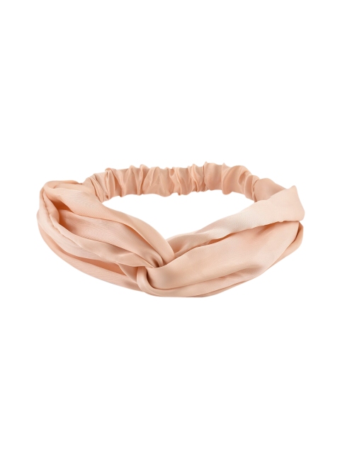 ToniQ Women Beige Knotted Hairband