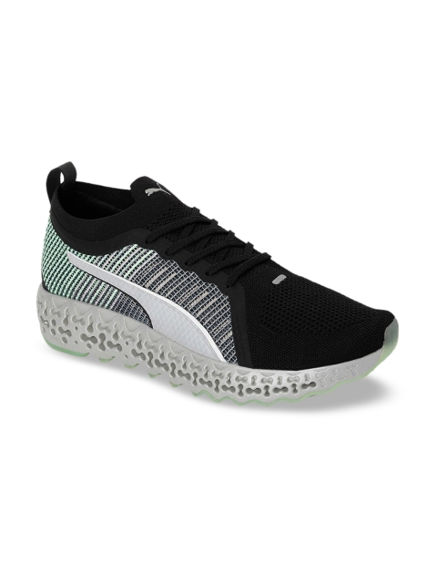 Puma Men Black Textile Running Shoes
