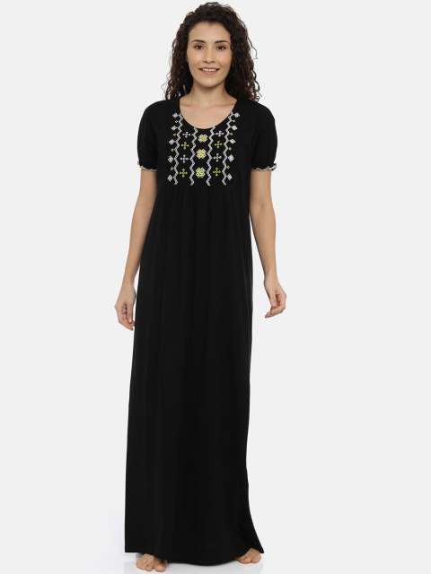 Bailey sells Black & White Embroidered Nightdress