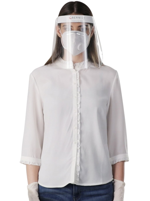 OBERNIZE Unsiex Face Shield, N95 Mask, Hand Gloves & Sanitizer Safety Combo Pack, White
OBERNIZE Unsiex Face Shield, N95 Mask, Hand Gloves & Sanitizer Safety Combo Pack, White
