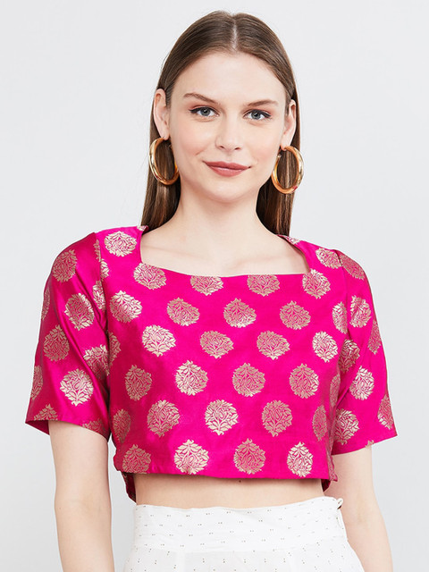 max Women Pink Self Design Top
max Women Pink Self Design Top