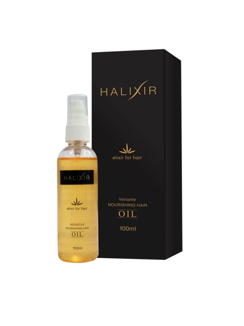HALIXIR Set Of 2 Versatile Nourishing Oil 100ml each, Gold