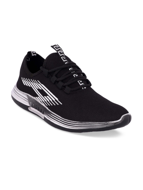 aadi Men Black Mesh Running Shoes