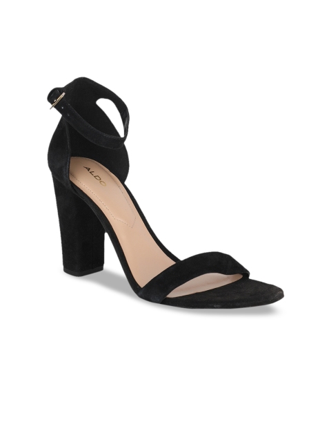 ALDO Women Black Solid Sandals