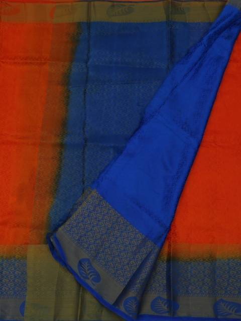 Pothys Orange Woven Design Saree