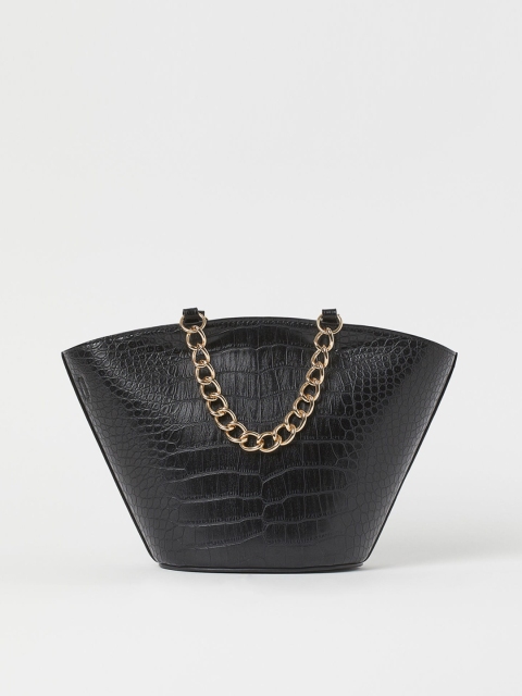 H&M Women Black Mini Shopper